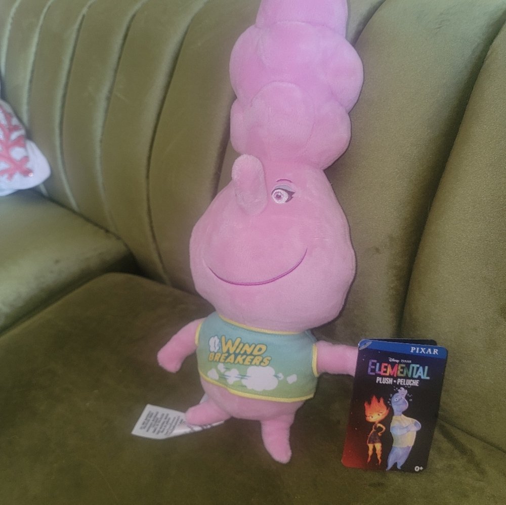 NWT Disney Elemental Gale Plush Medium 16 inches Pixar Stuffed Animal - Picture 5 of 5